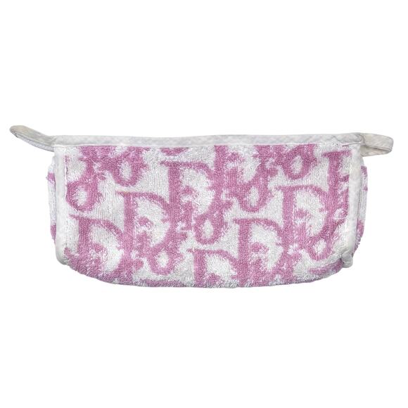 Dior Oblique Terry Cloth Pouch - Picture 1 of 12